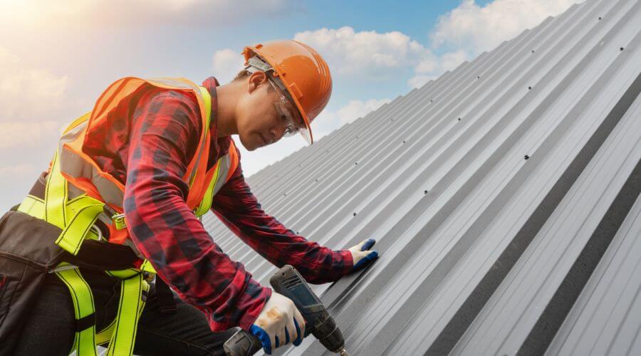 Professional metal roof installation in Mount Carroll, IL